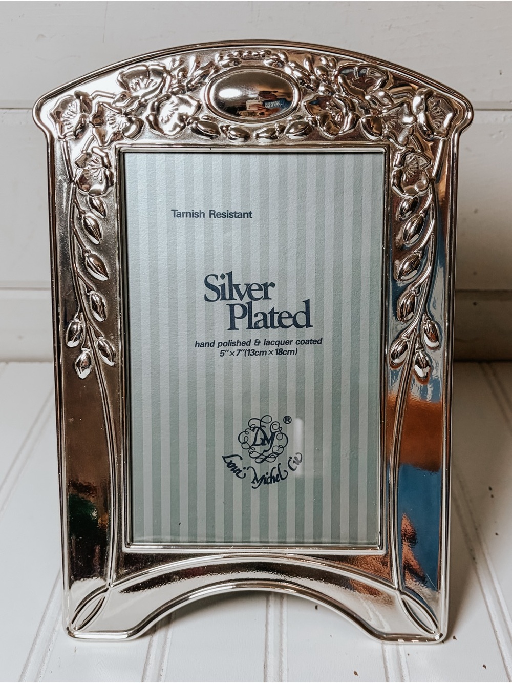 Vintage Silver Plated Ornate Picture Frame | Art Nouveau